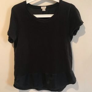 Women’s Silk detail shirt - jCrew